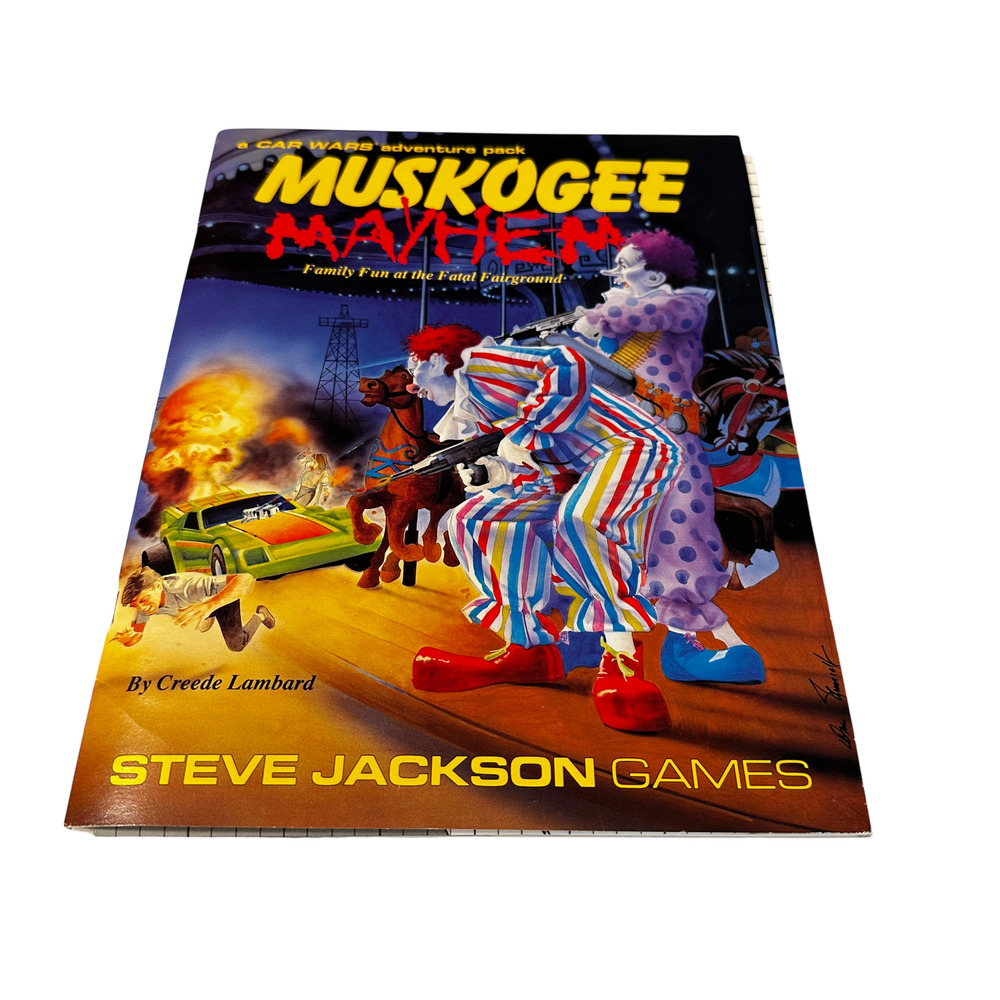 Muskogee Mayhem (1986, Steve Jackson Games 7145) Mini Car Wars